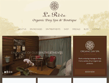 Tablet Screenshot of le-reve.com
